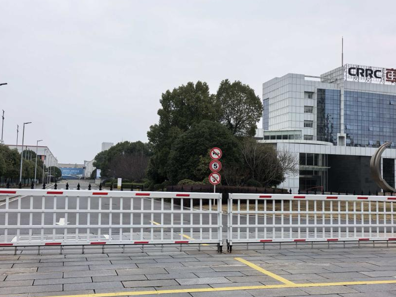 中车电机空降道闸